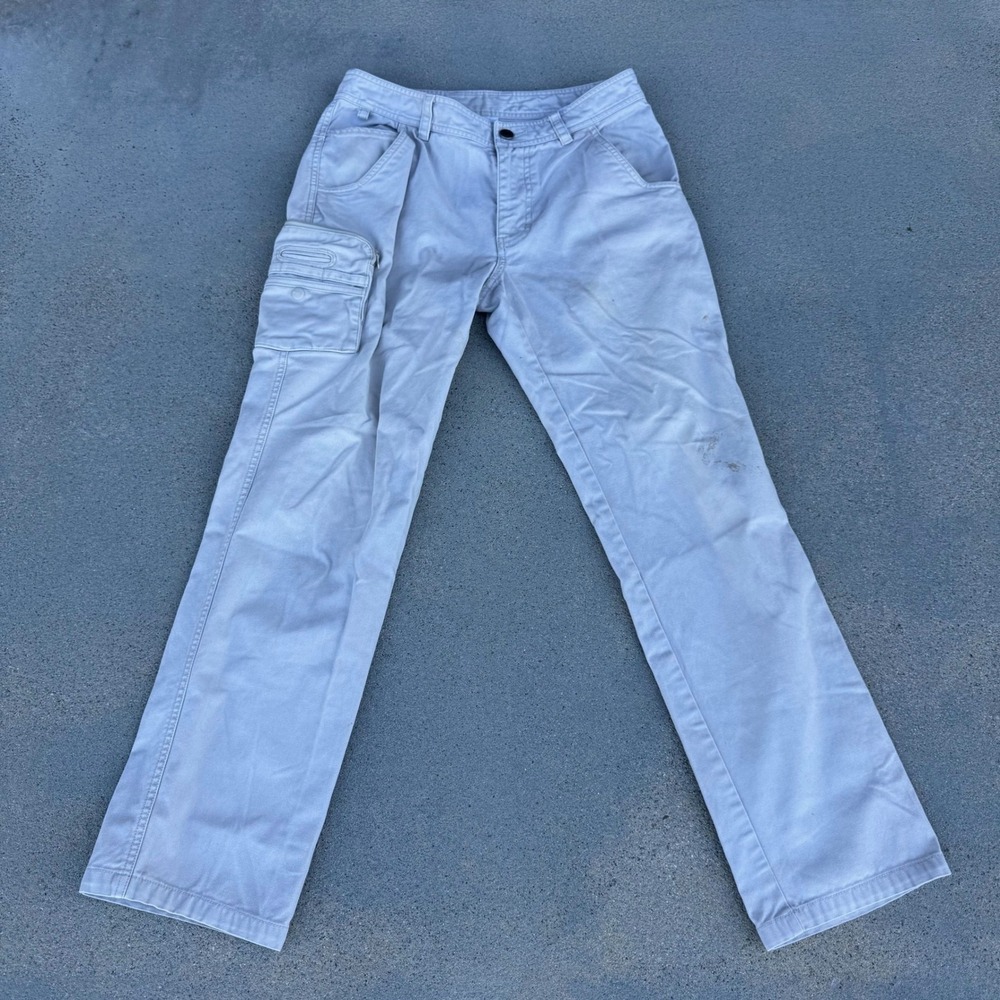 Columbia PFG Mens Utility Cargo Pants 32x32 Tan Cotton